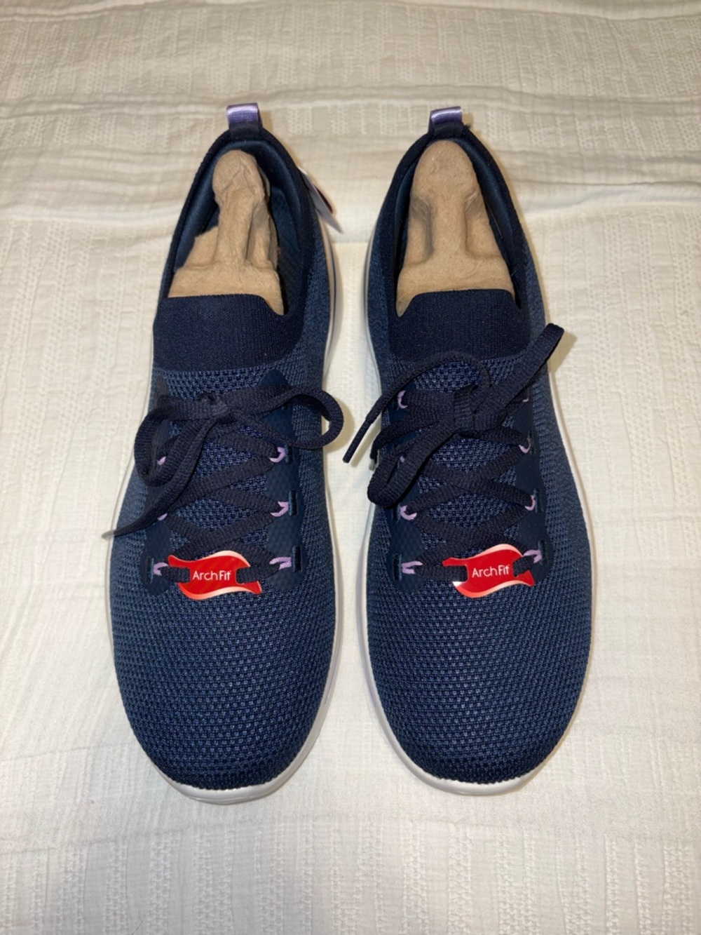 Skechers Swift Fit Glide-Lite 2.0 Navy Pink Mesh Sneakers 179172 Womens 10